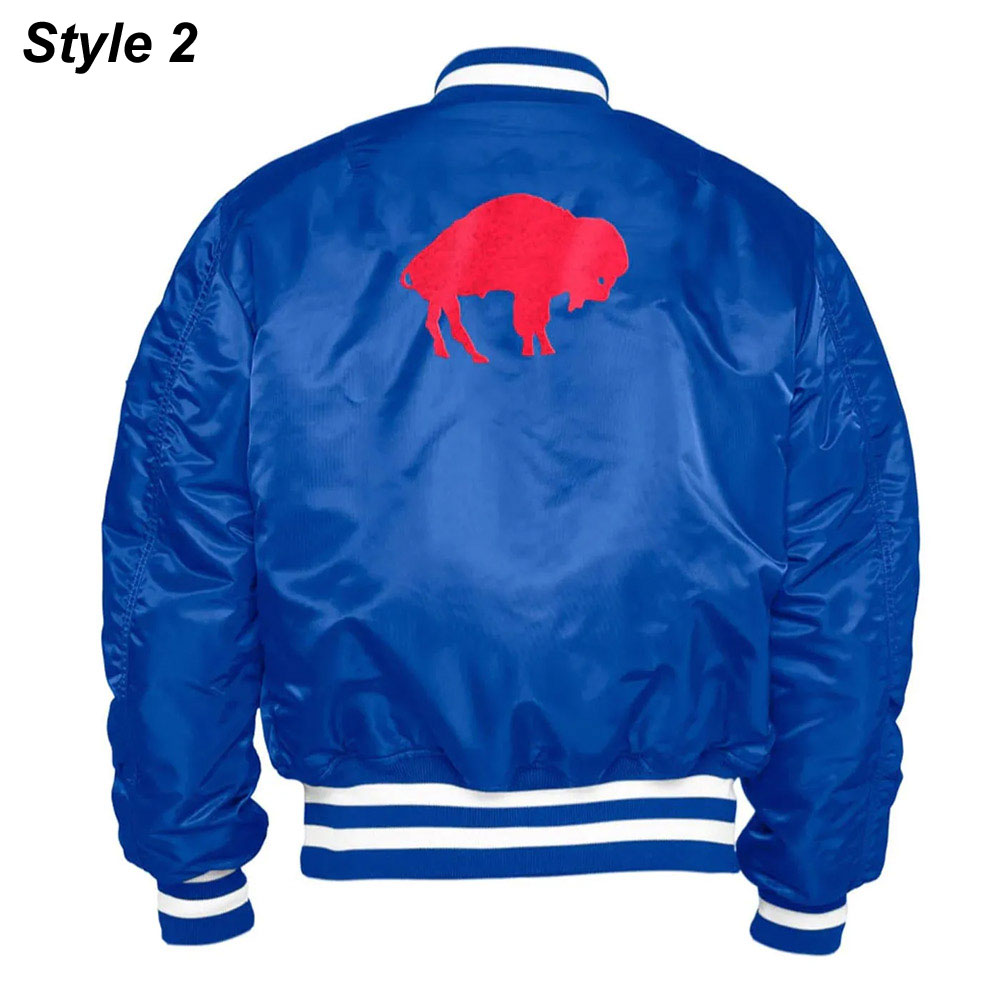 Men'S Buffalo Bills Ma-1 Bomber Jacket 5 Men'S Buffalo Bills Ma-1 Bomber Jacket - Trendy Leather Jackets Backside Image