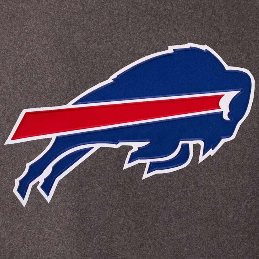 Buffalo Bills Charcoal And Black Varsity Jacket 5 Buffalo Bills Charcoal And Black Jacket