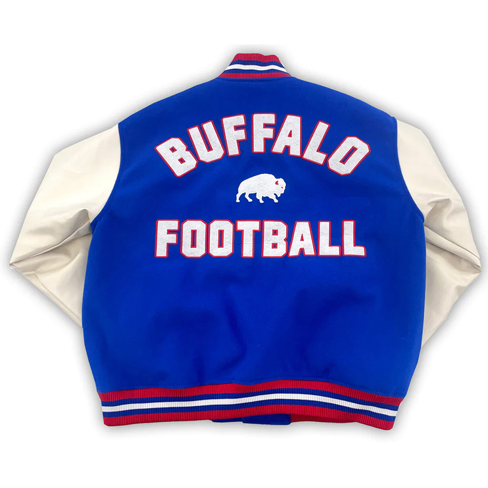 Buffalo Bills Football Varsity Jacket 2 Buffalo Bills Football Varsity Jacket - Image 2