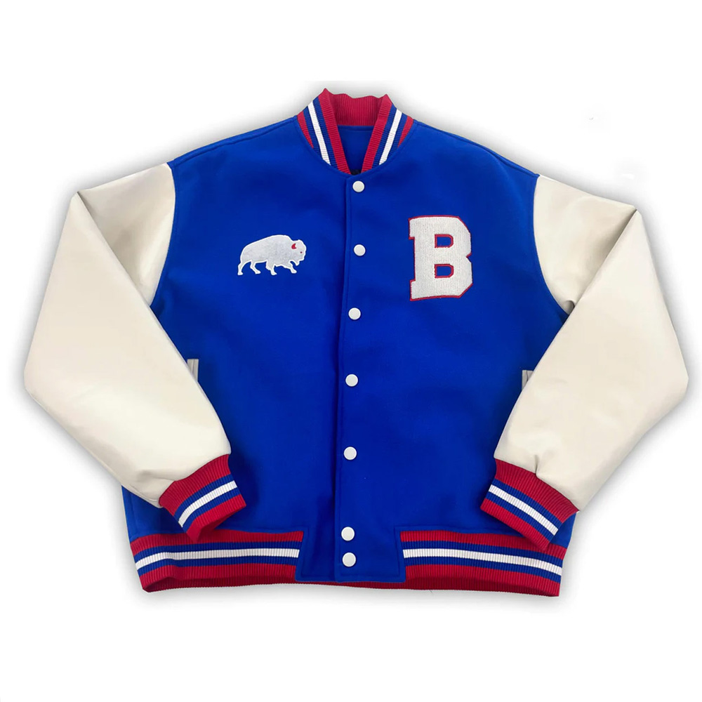 Buffalo Bills Football Varsity Jacket 1 Buffalo Bills Football Varsity Jacket