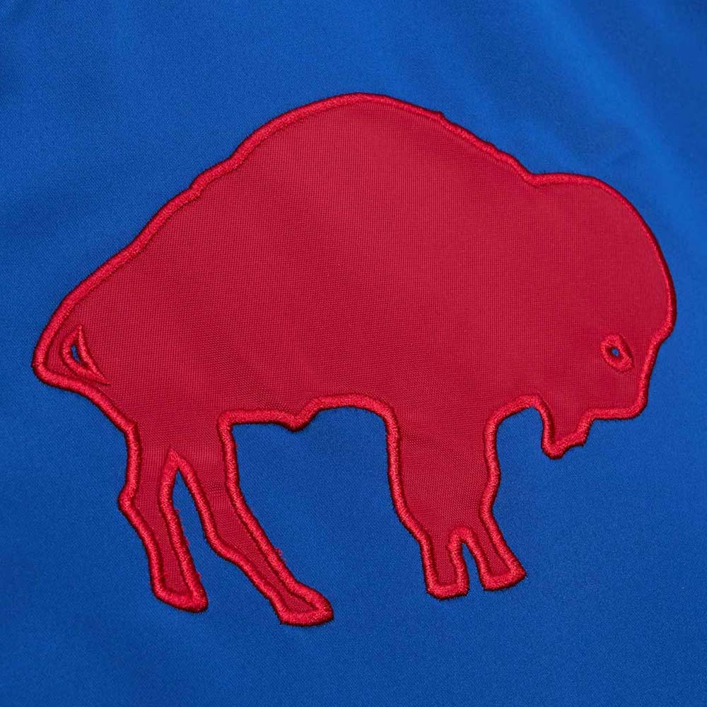 Buffalo Bills Heavyweight Royal Satin Jacket 4 Buffalo Bills Heavyweight Royal Satin Jacket - Image 4