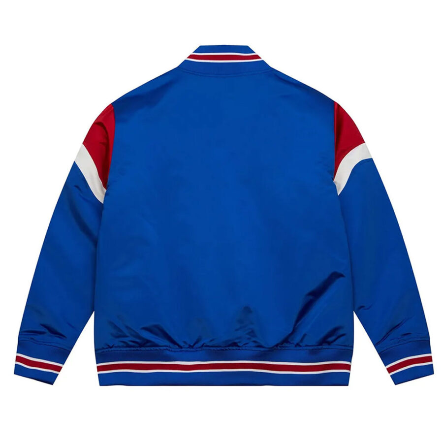 Alternative view of Buffalo Bills Heavyweight Royal Satin Jacket