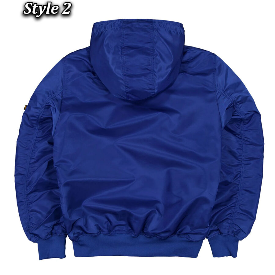 Buffalo Bills Historic Hooded Bomber Jacket 7 Buffalo Bills Historic L 2B Bomber Jacket
