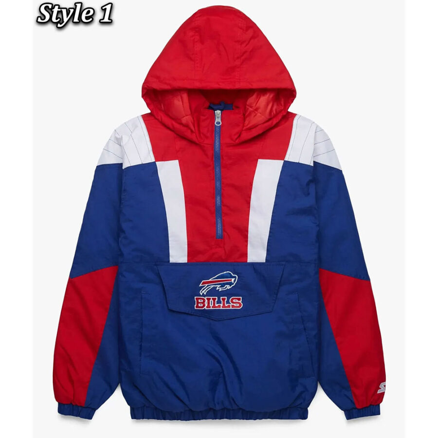 Buffalo Bills Pullover Hooded Jacket