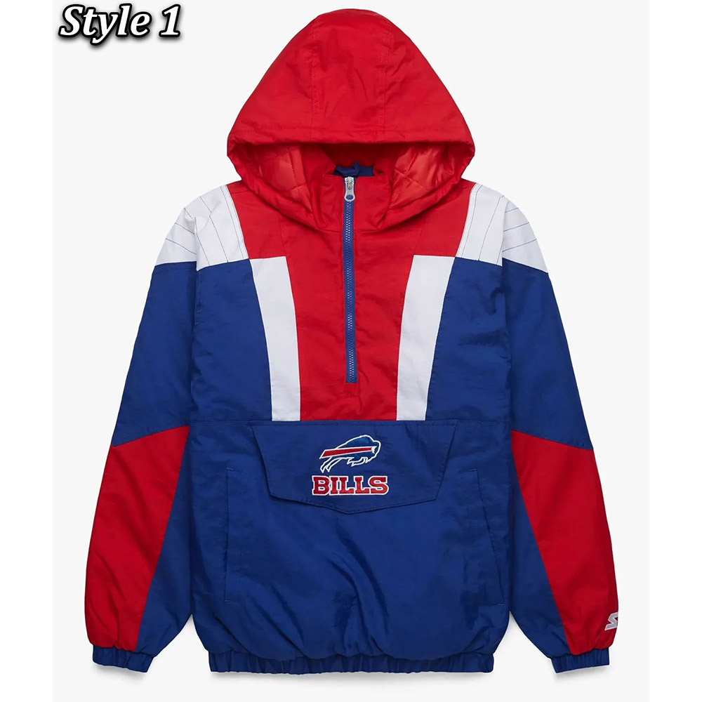 Buffalo Bills Pullover Hooded Jacket 1 Buffalo Bills Pullover Hooded Jacket