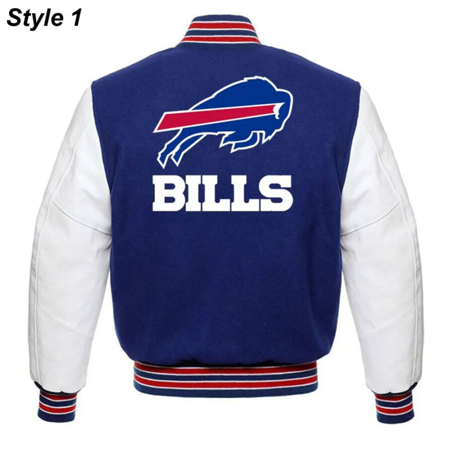 Alternative view of Men's Buffalo Bills Letterman Jacket