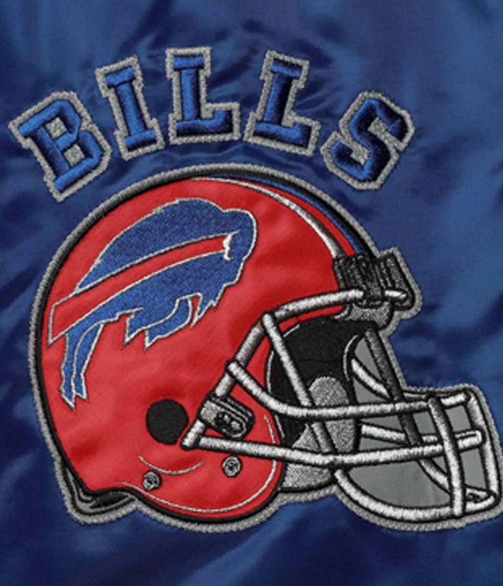 Buffalo Bills Navy And Red Satin Jacket 4 Men'S Buffalo Bills Navy And Red Satin Jacket - Trendy Leather Jackets