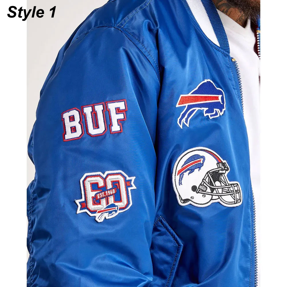 Men'S Buffalo Bills Ma-1 Bomber Jacket 7 Men'S Buffalo Bills Ma-1 Bomber Jacket - Trendy Leather Jackets Side Image