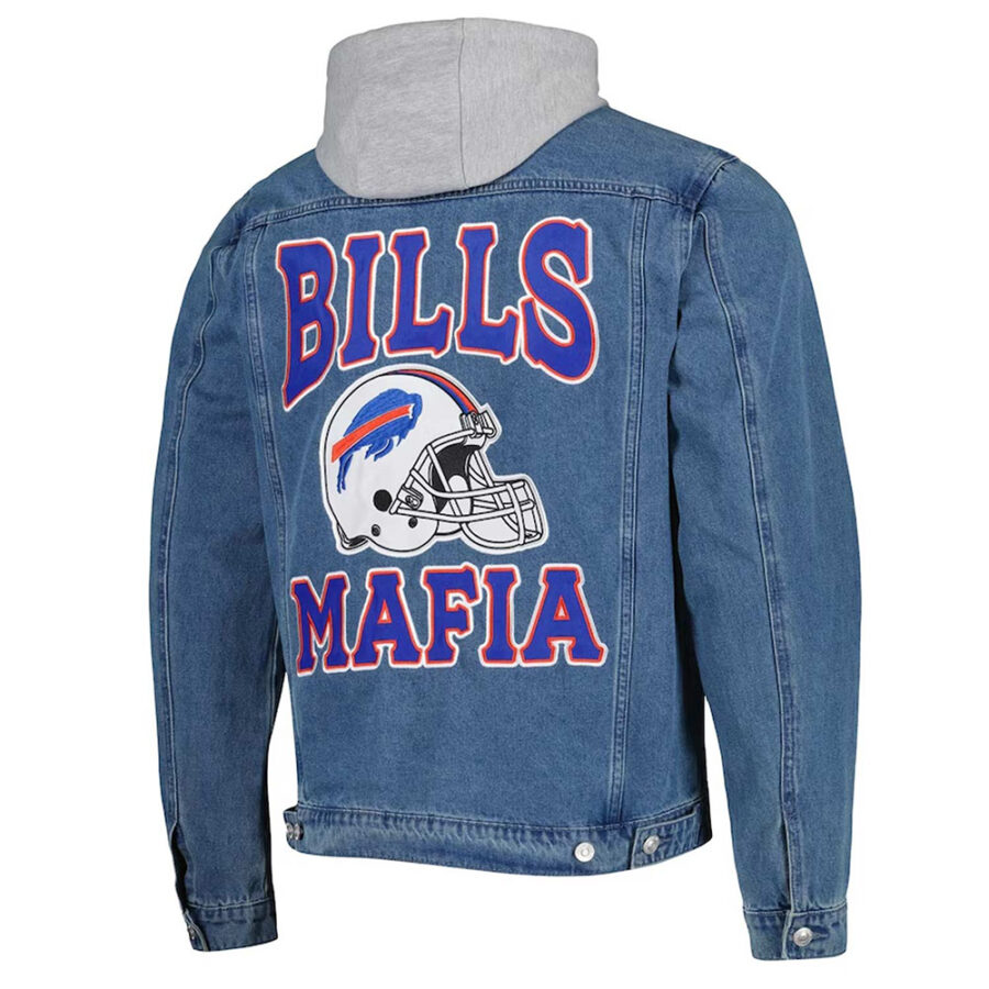Alternative view of NFL Buffalo Bills Denim Hooded Jacket