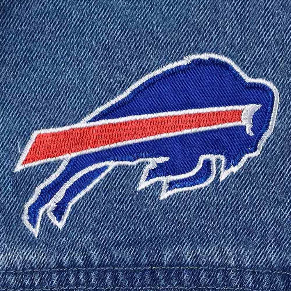 Nfl Buffalo Bills Denim Hooded Jacket 4 Nfl Buffalo Bills Denim Hooded Jacket - Image 4