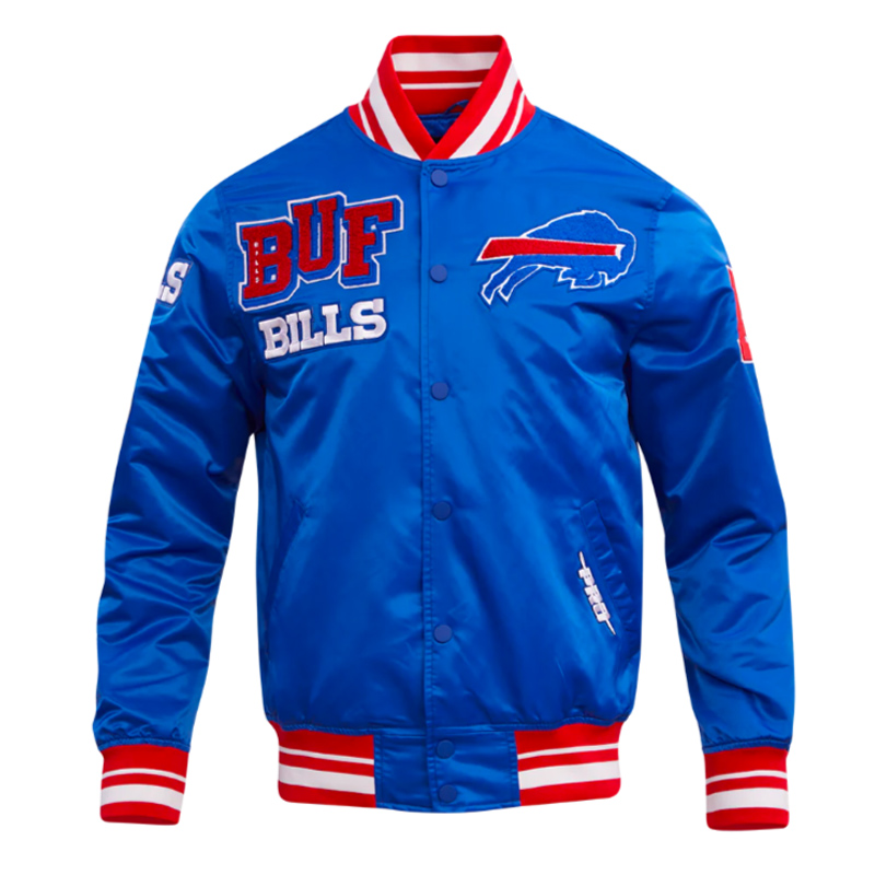 NFL Buffalo Bills Mashup Satin Jacket