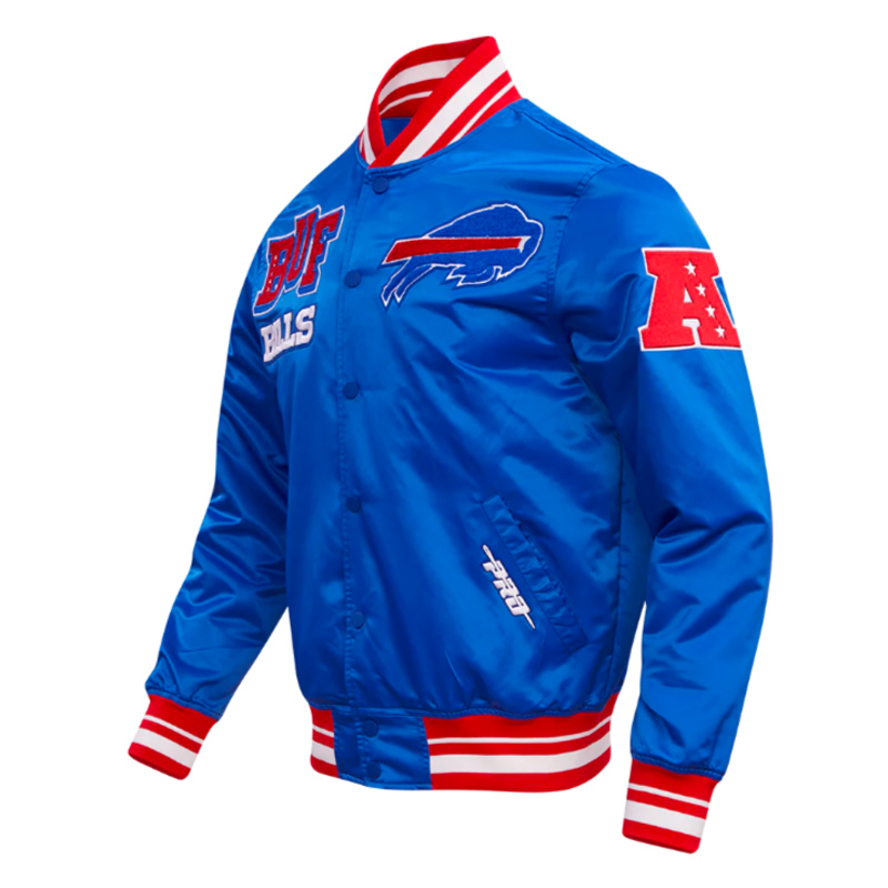 Nfl Buffalo Bills Mashup Satin Jacket 3 Nfl Buffalo Bills Mashup Satin Jacket - Image 3