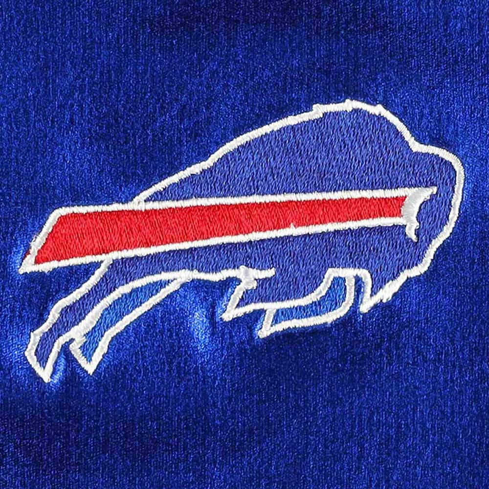 Buffalo Bills Metallic Royal Leather Jacket 4 Buffalo Bills Metallic Royal Leather Jacket - Image 4