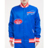 NFL Buffalo Bills Old English Classic Satin Jacket