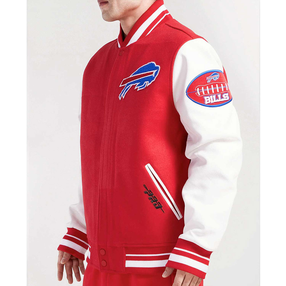 Nfl Buffalo Bills Old English Varsity Jacket 8 Nfl Buffalo Bills Old English Varsity Jacket - Image 8