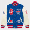 Men's OVO Buffalo Bills Varsity Jacket - Trendy Leather Jacket
