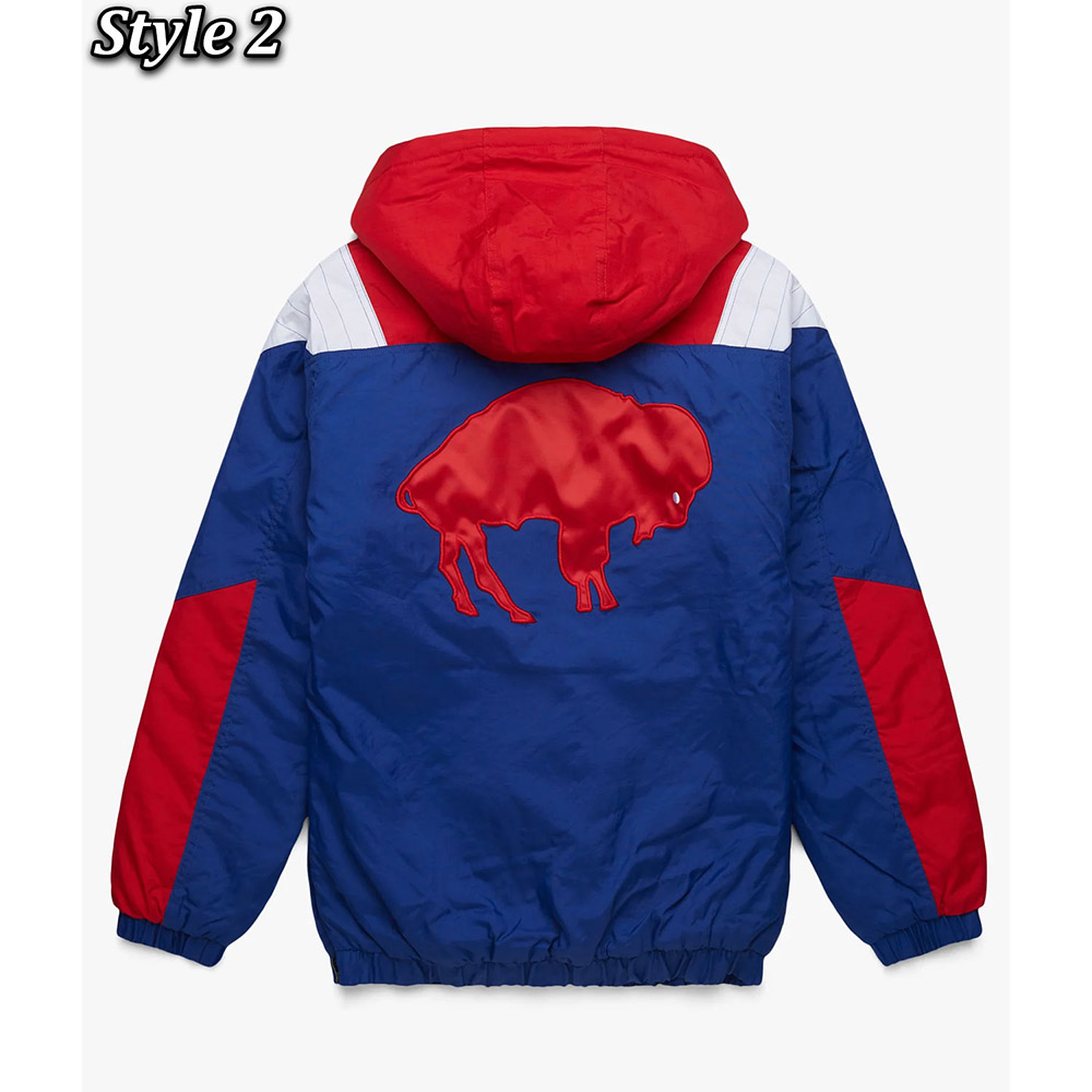 Buffalo Bills Pullover Hooded Jacket 4 Buffalo Bills Pullover Hooded Jacket - Image 4