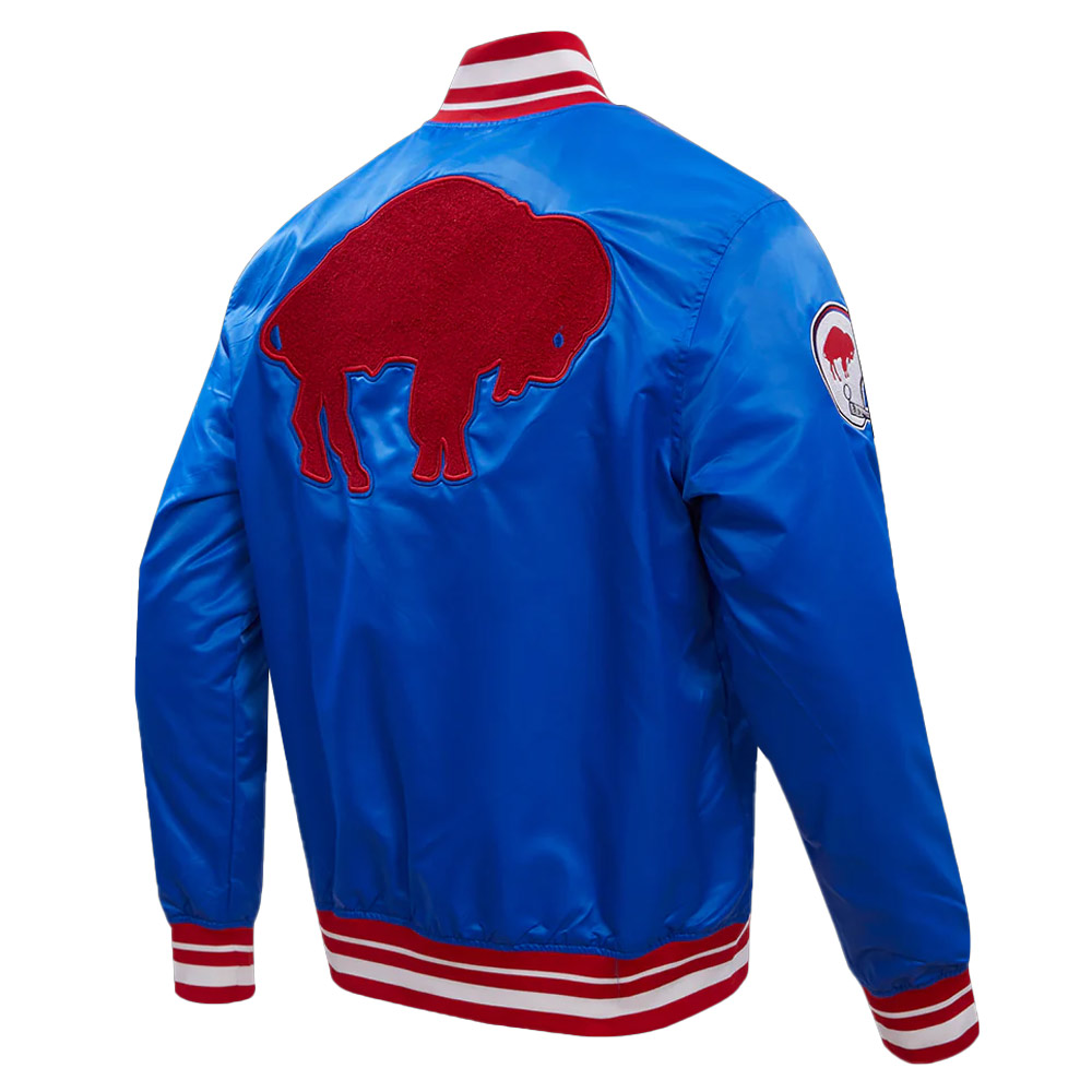 Nfl Buffalo Bills Classic Satin Jacket 8 Nfl Buffalo Bills Classic Satin Jacket - Image 8