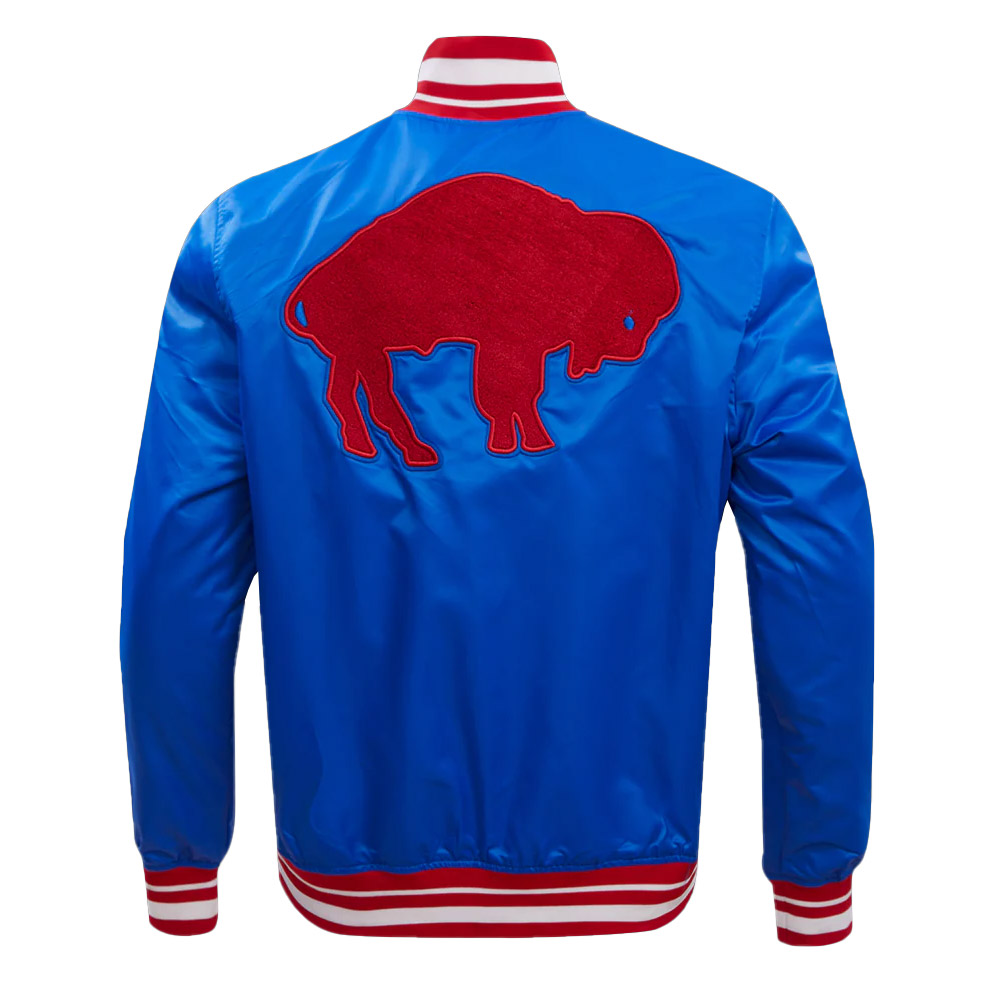 Nfl Buffalo Bills Classic Satin Jacket 4 Nfl Buffalo Bills Classic Satin Jacket - Image 4