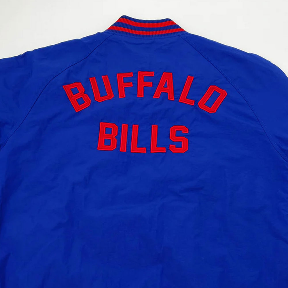 1960 Buffalo Bills Varsity Jacket 2 1960 Buffalo Bills Varsity Jacket - Backup Image Trendy Leather Jackets