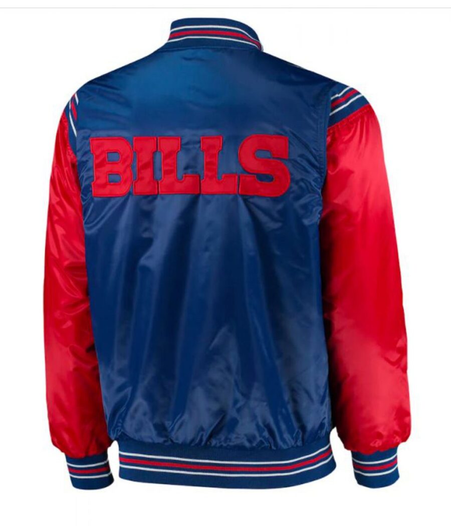 Nfl Buffalo Bills Starter Varsity Jacket 6 Nfl Buffalo Bills Starter Varsity Jacket Back Image - Trendy Leather Jackets