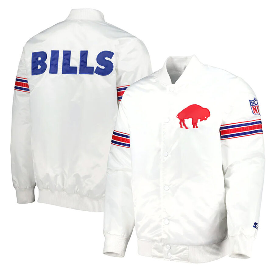 Buffalo Bills Power Forward Satin Jacket 6 Buffalo Bills The Power Forward Jacket