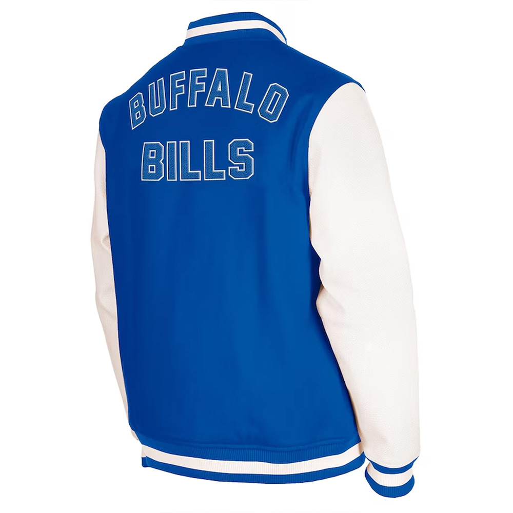 Nfl Buffalo Bills Third Down Varsity Jacket 2 Nfl Buffalo Bills Third Down Varsity Jacket - Image 2
