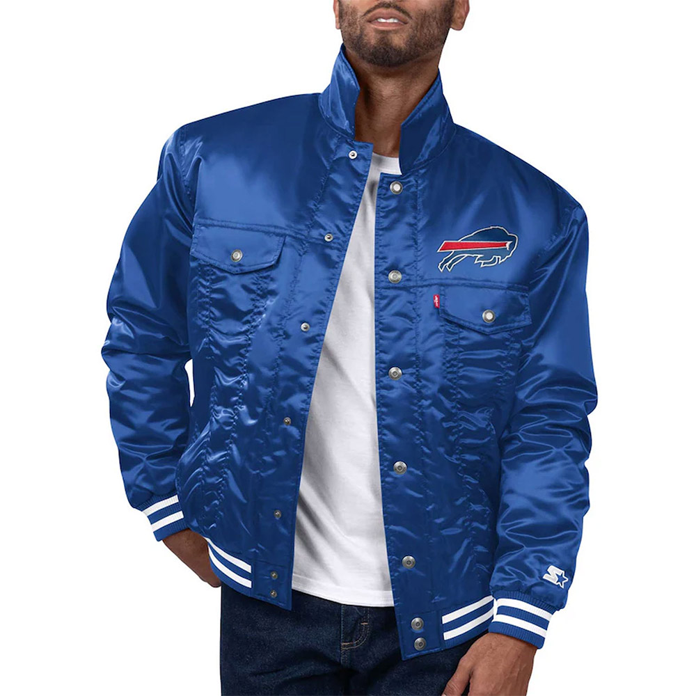 Men'S Buffalo Bills Trucker Jacket 1 Men'S Buffalo Bills Trucker Jacket