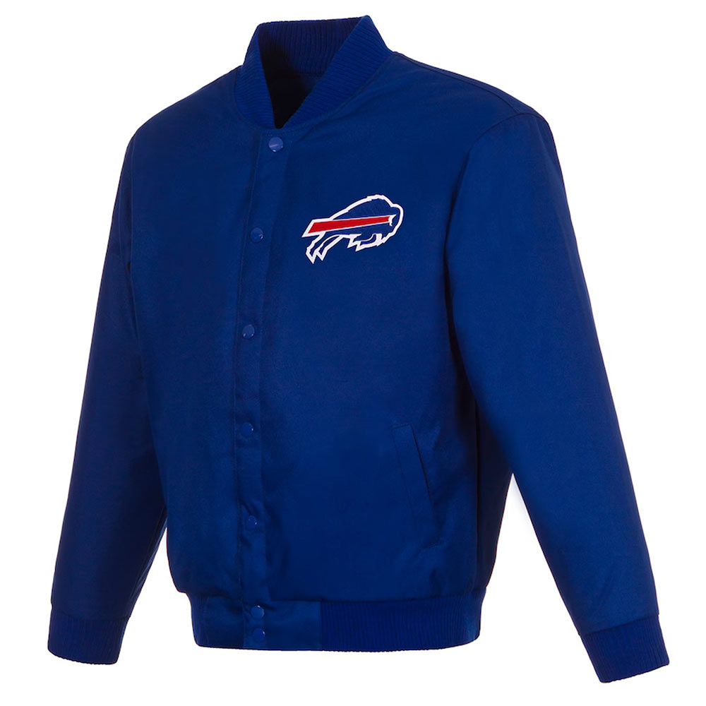 Men'S Royal Buffalo Bills Wool Jacket 1 Men'S Royal Buffalo Bills Wool Jacket