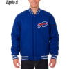 Buffalo Bills Royal Wool Varsity Jacket