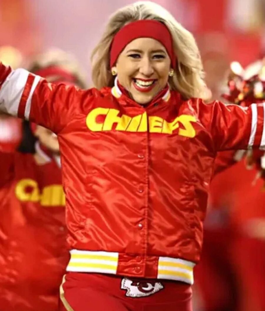 Cheerleaders Kansas City Chiefs Bomber Jacket Scaled 1