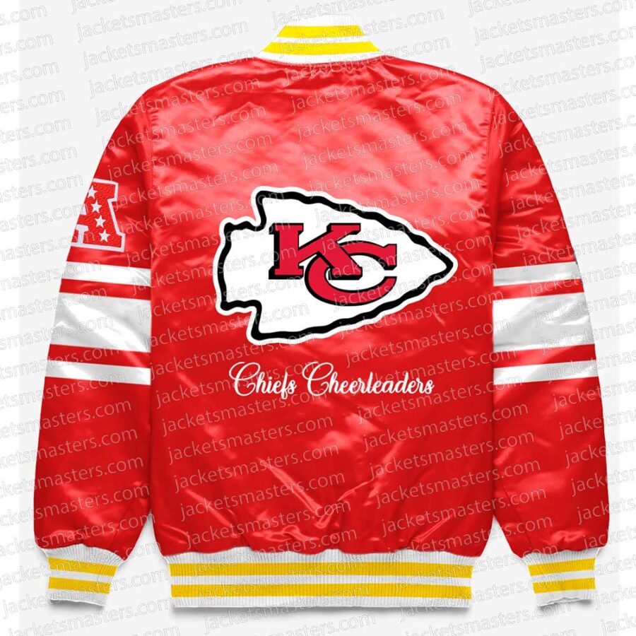 Cheerleaders Kansas City Chiefs Bomber Red Jacket