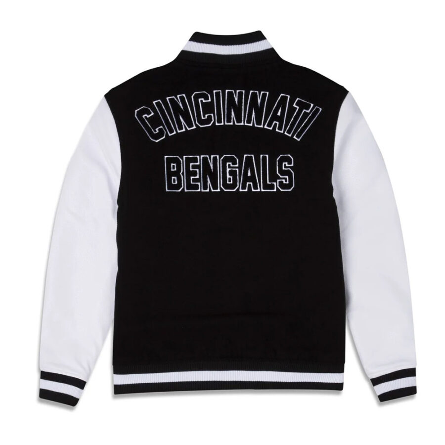 Alternative view of Cincinnati Bengals 3rd Down Varsity Jacket