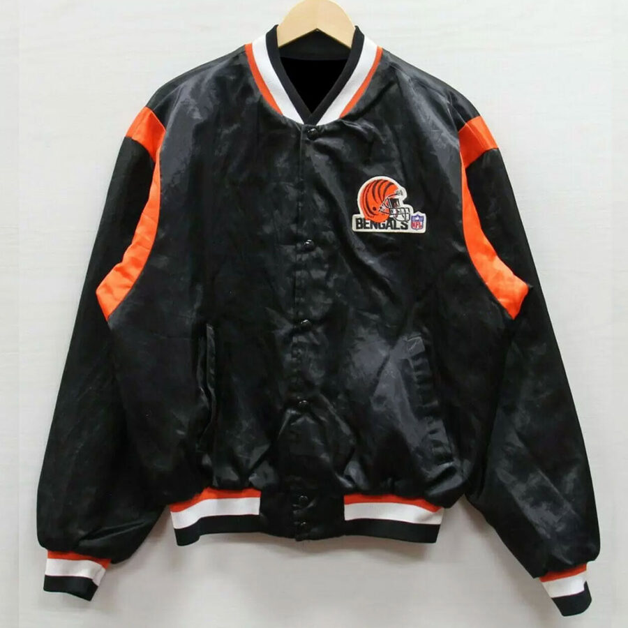 90s Cincinnati Bengals Satin Jacket