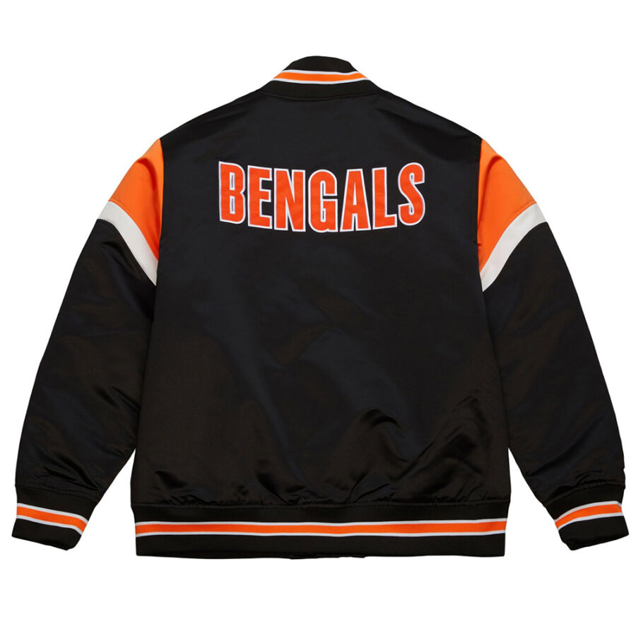 Alternative view of Cincinnati Bengals Heavyweight Satin Jacket