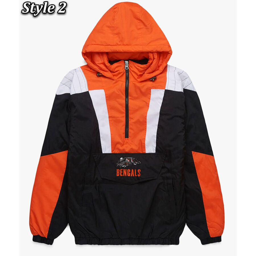 Alternative view of NFL Cincinnati Bengals Pullover Jacket