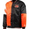 90s Cincinnati Bengals Starter Satin Jacket