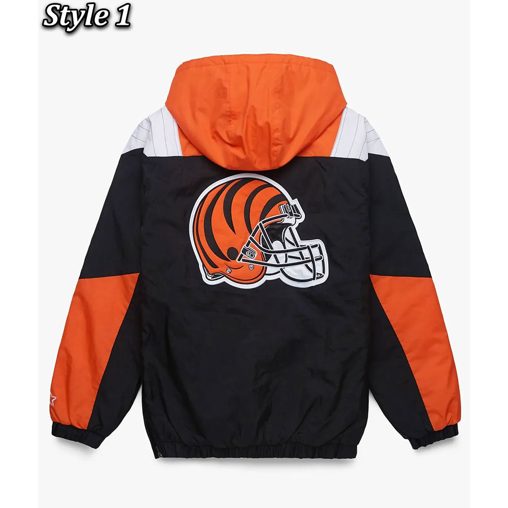 Nfl Cincinnati Bengals Pullover Jacket 3 Nfl Cincinnati Bengals Pullover Jacket - Image 3