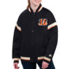 Women's Cincinnati Bengals Black Varsity Jacket