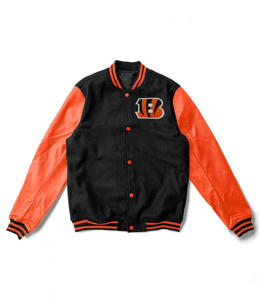 NFL Cincinnati Bengals Letterman Jacket