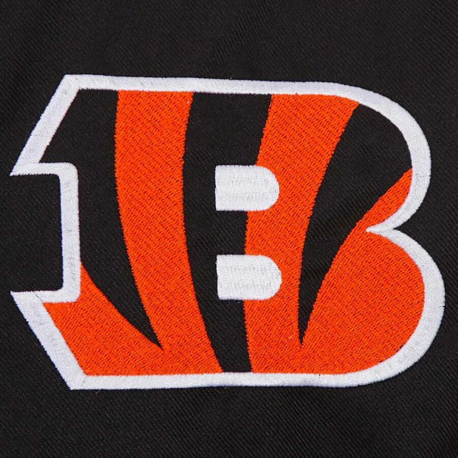 Cincinnati Bengals Black Wool Varsity Jacket 11 Cincinnati Bengals Wool Jacket