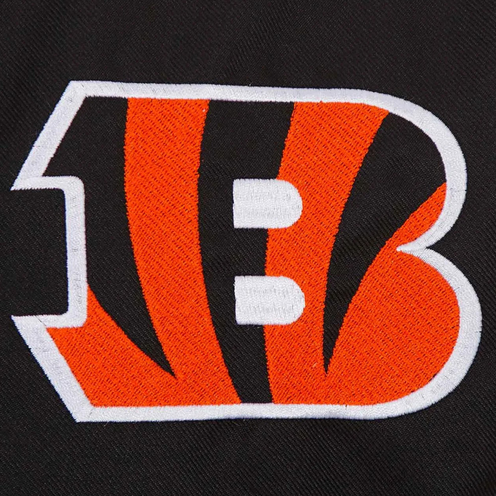 Cincinnati Bengals Black Wool Varsity Jacket 6 Cincinnati Bengals Black Wool Varsity Jacket - Image 6
