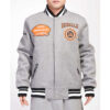 Cincinnati Bengals Gray Wool Varsity Jacket