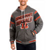 Cincinnati Bengals Gray Extreme Hoodie