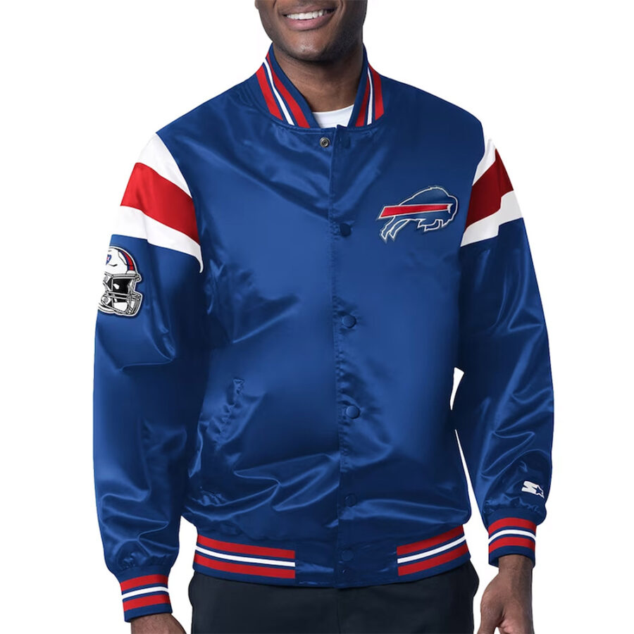 NFL Buffalo Bills Lightweight Satin Jacket