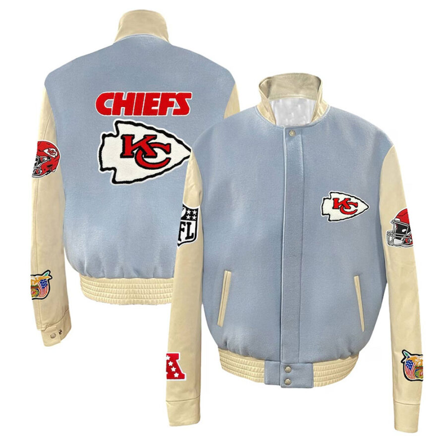 Jh Kansas City Chiefs Baby Blue Jacket