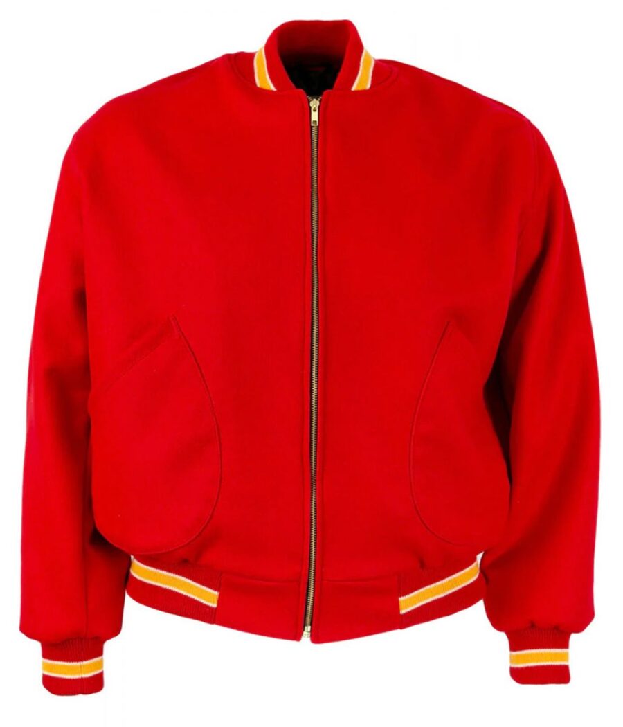 90s NFL Kansas City Chiefs Wool Jacket