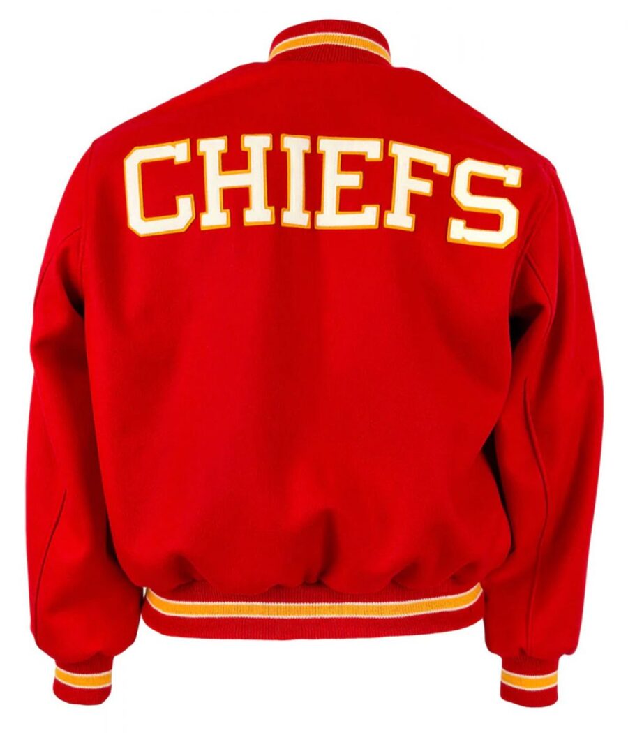 Alternative view of 90s NFL Kansas City Chiefs Wool Jacket