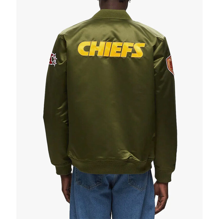 Kansas City Chiefs Bomber Green Jacket