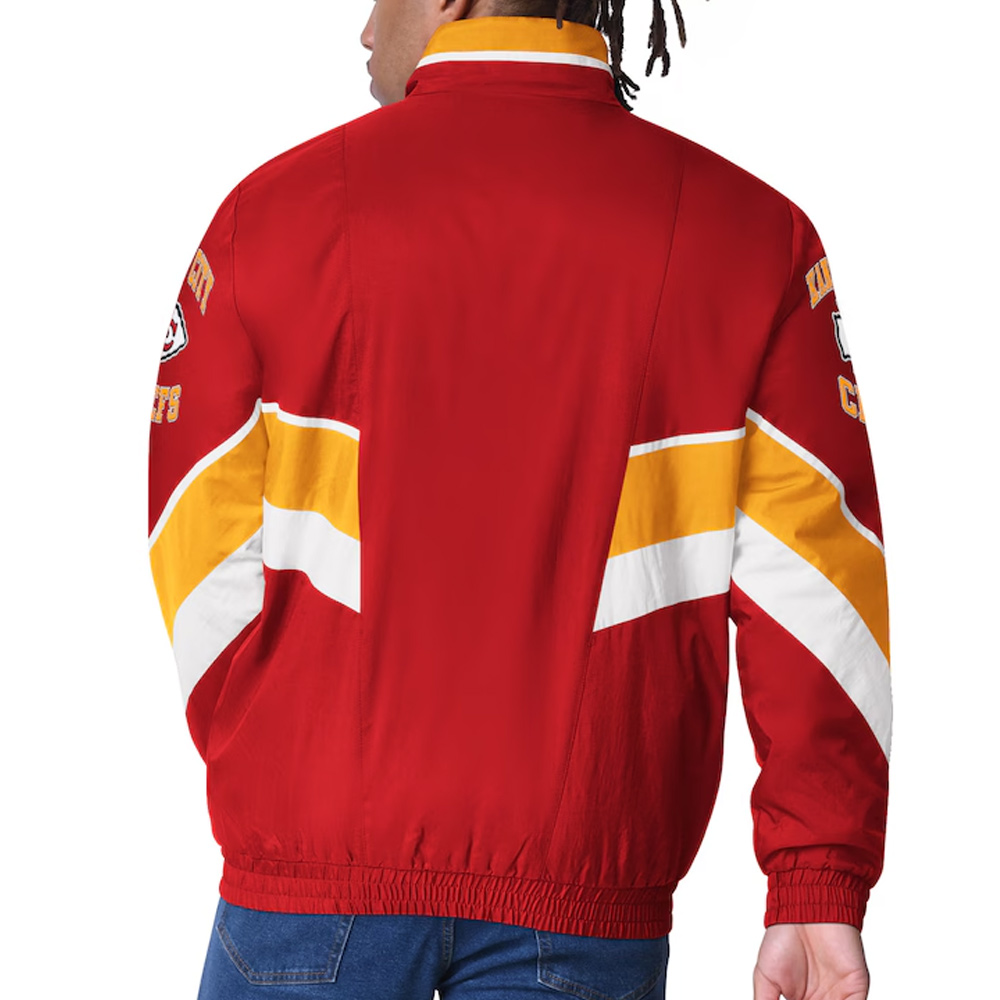 Kansas City Chiefs Captain Red Jacket 2 Kansas City Chiefs Captain Red Jacket - Image 2
